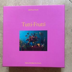 Tutti-Frutti Puzzle - Bold Pink